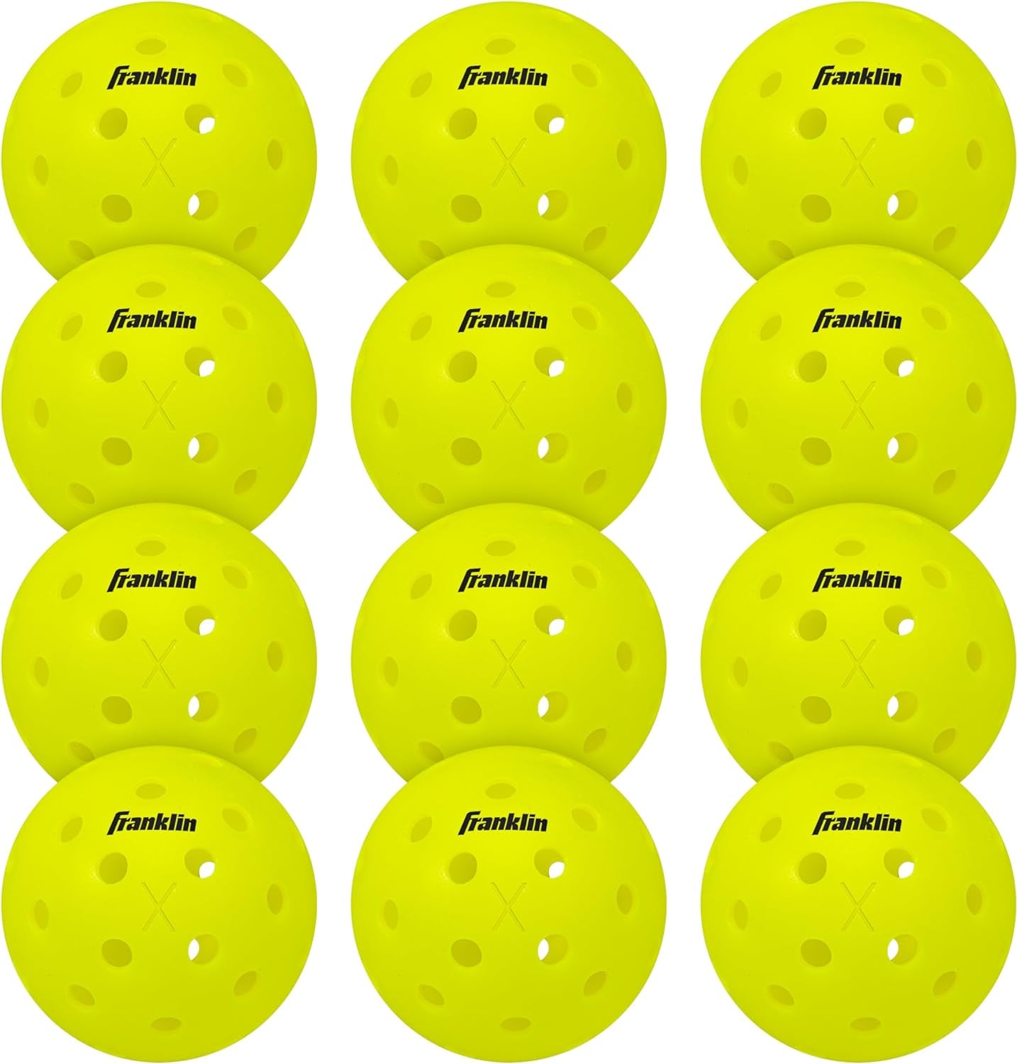 Outdoor Pickleballs - X-40 Pickleball Balls - USA Pickleball (USAPA) Approved - Official US Open Ball