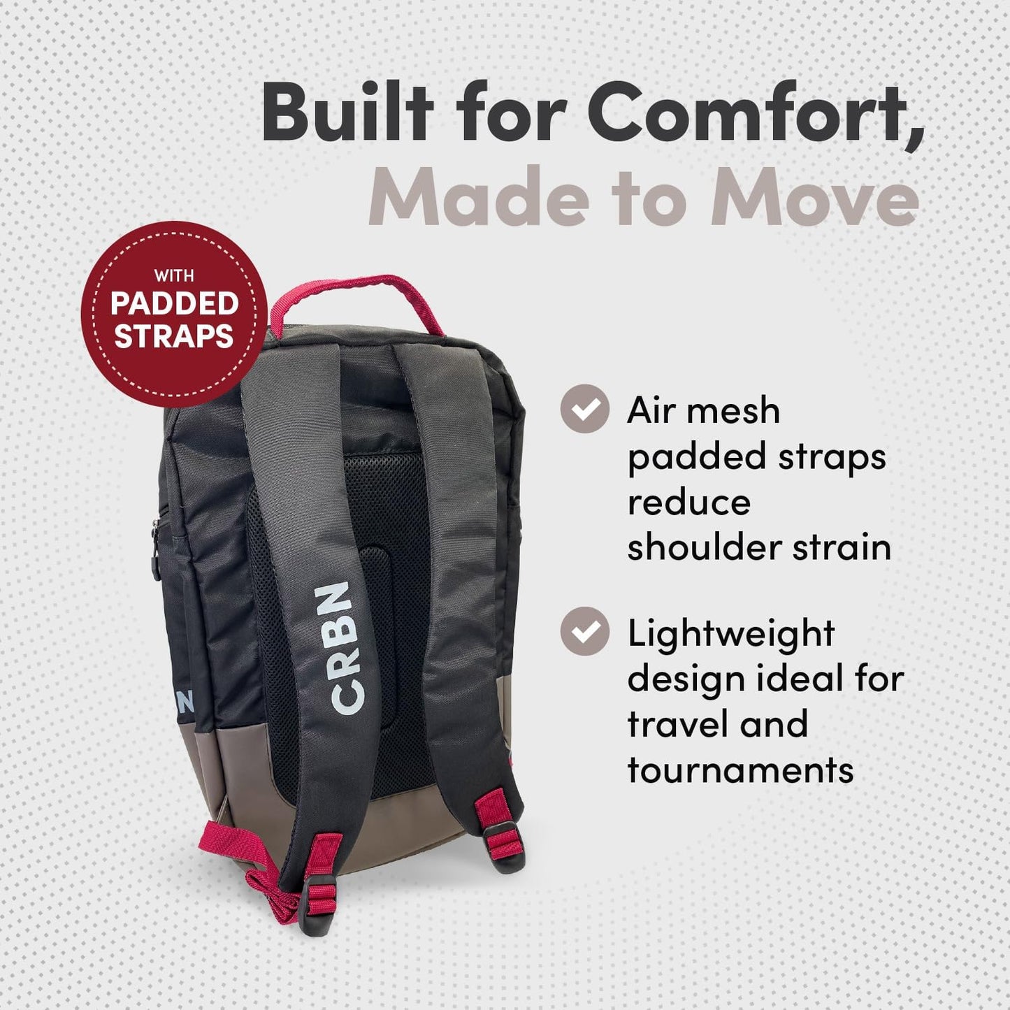 Best overall Pickleball Bag - Padded Compartment with Space for 3 Paddles, Shoes & More