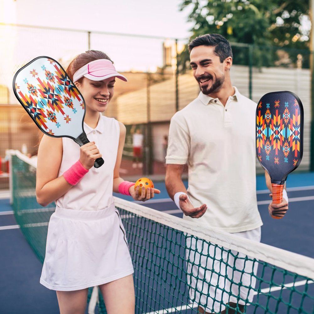 Luxmo Pickleball Set with 4 Balls and 1 Pickleball Bag