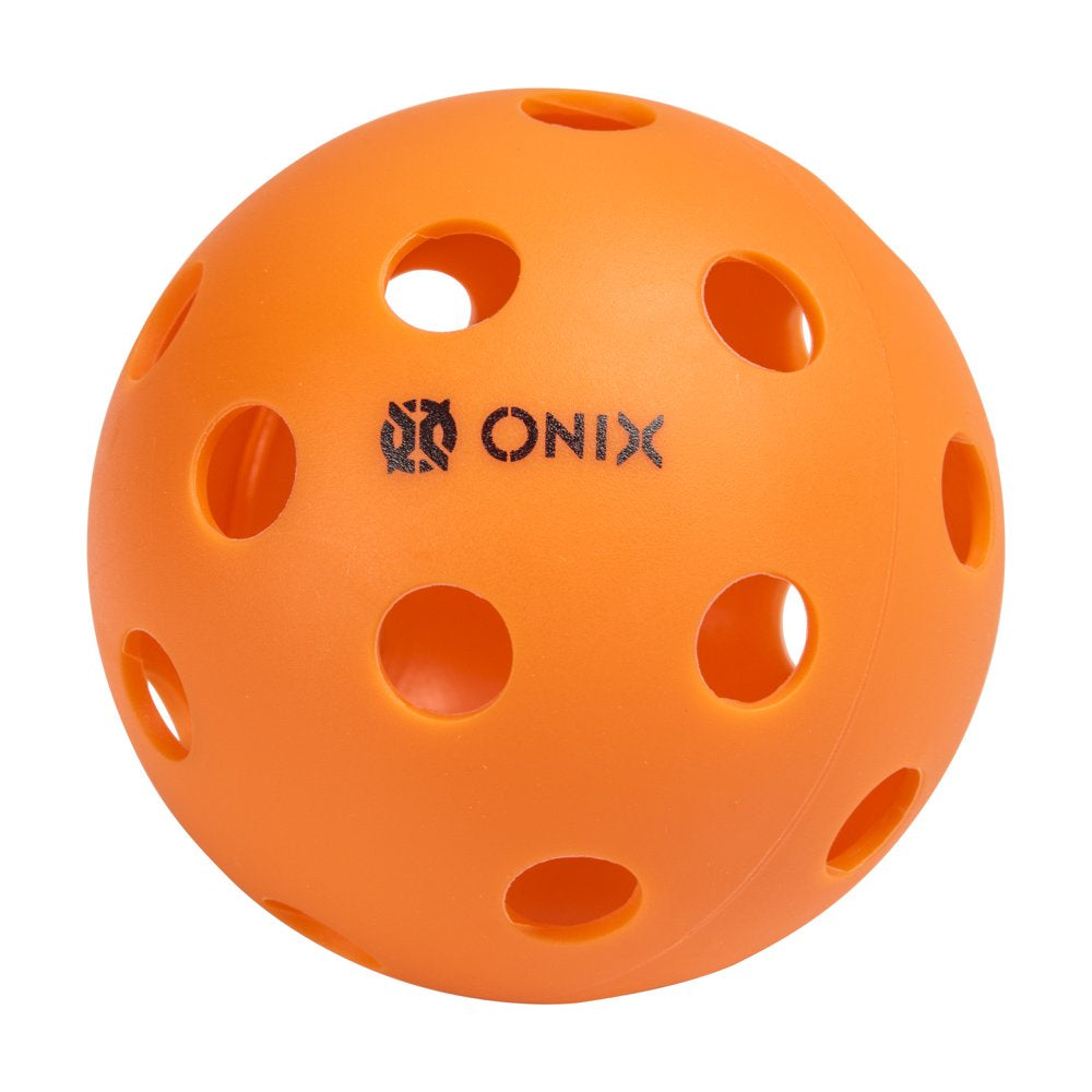 Recruit by Pickleball Pure Indoor Balls (Orange, 3-Pack)