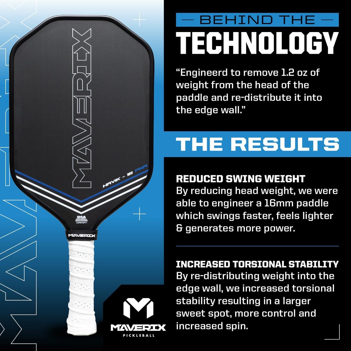 Professional Carbon Fiber Pickleball Paddle | Ultimate Power, Spin, and Control 