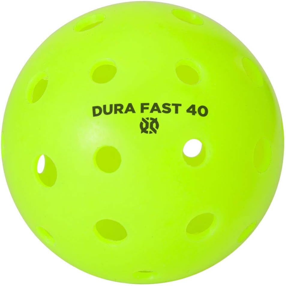 Dura Fast 40 Pickleballs | Outdoor Pickleball Balls | USAPA Approved and Sanctioned for Tournament Play