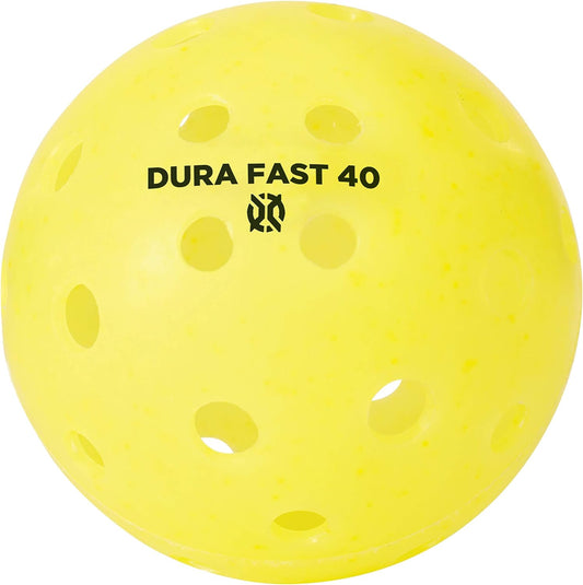 Dura Fast 40 Pickleballs | Outdoor Pickleball Balls | USAPA Approved and Sanctioned for Tournament Play