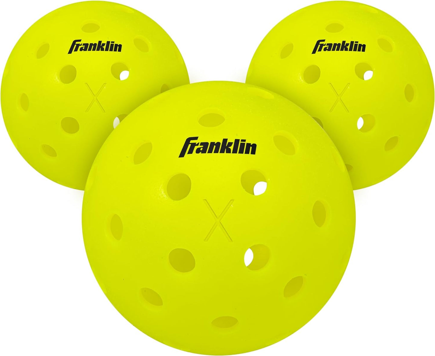 Outdoor Pickleballs - X-40 Pickleball Balls - USA Pickleball (USAPA) Approved - Official US Open Ball