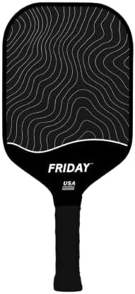 Best for Beginers Paddle 2025, USA Pickleball Approved, Durable Carbon Fiber, Honeycomb Core