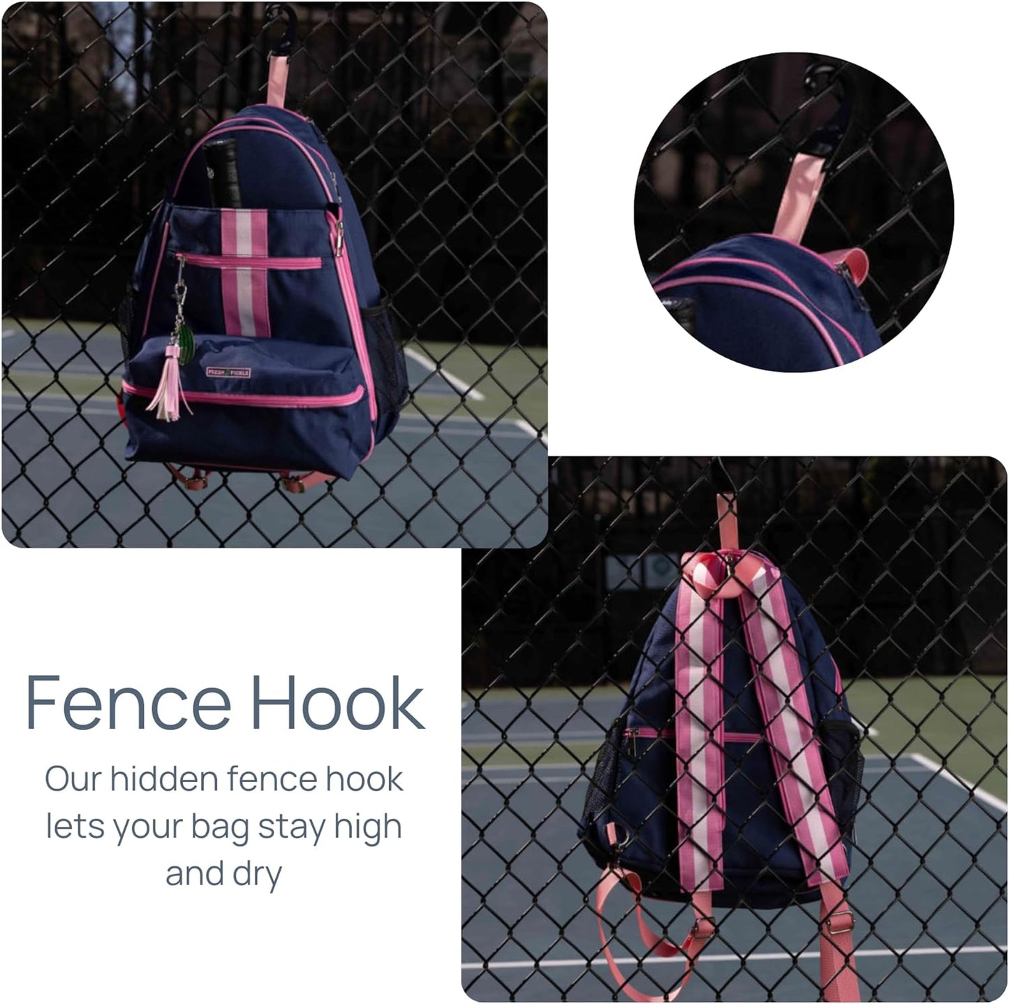 Cute Pickleball Bag, Pickleball Gift, Pickleball Accessories, Ladies Pickleball Bag