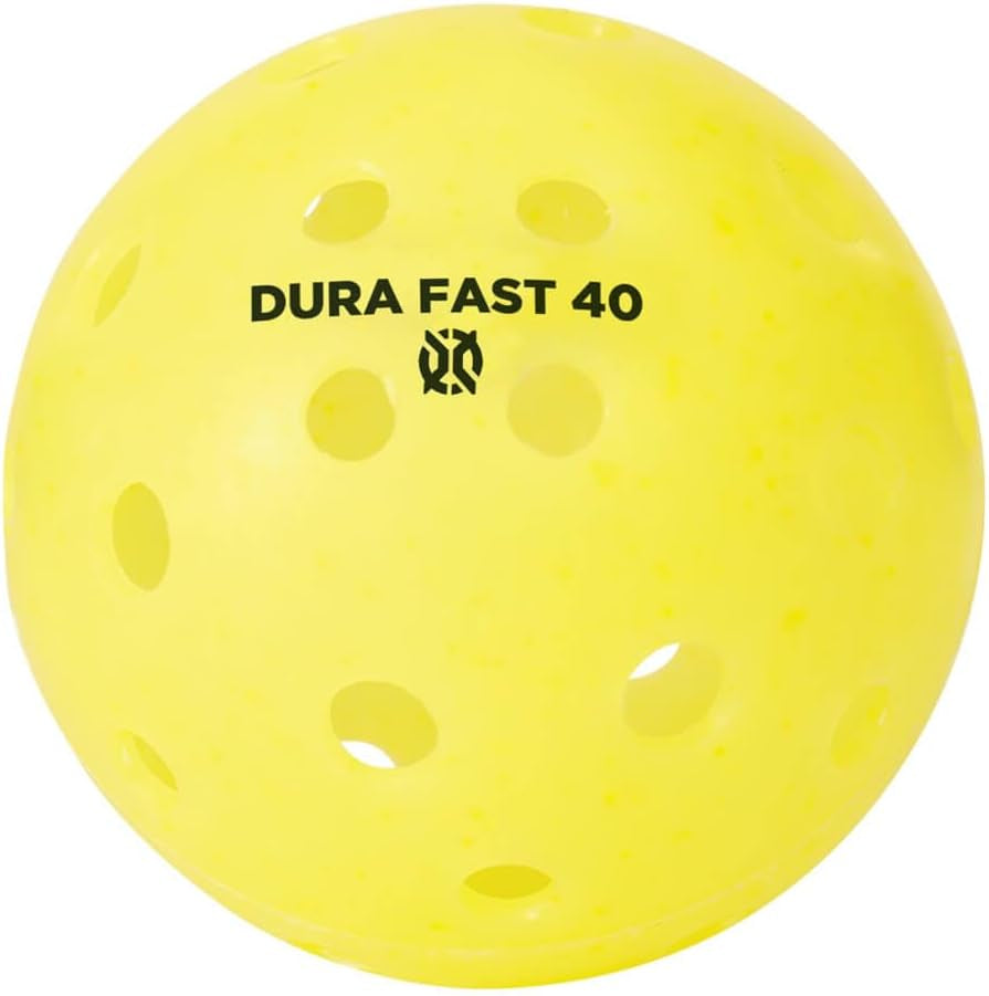 Dura Fast 40 Pickleballs | Outdoor Pickleball Balls | USAPA Approved and Sanctioned for Tournament Play