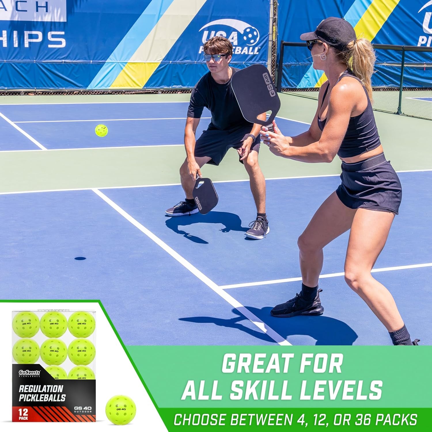 Best Budget Pick GS 40 Pickleball Ball