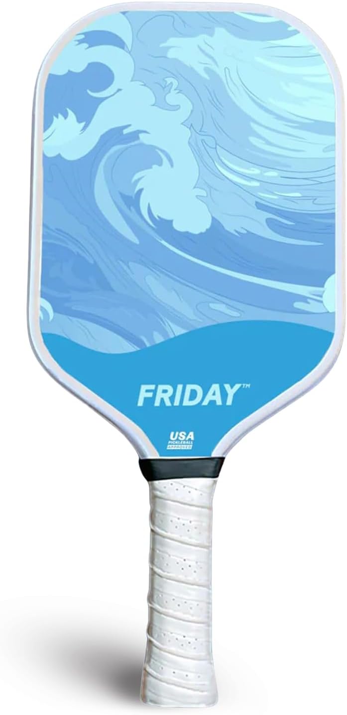 Best for Beginers Paddle 2025, USA Pickleball Approved, Durable Carbon Fiber, Honeycomb Core