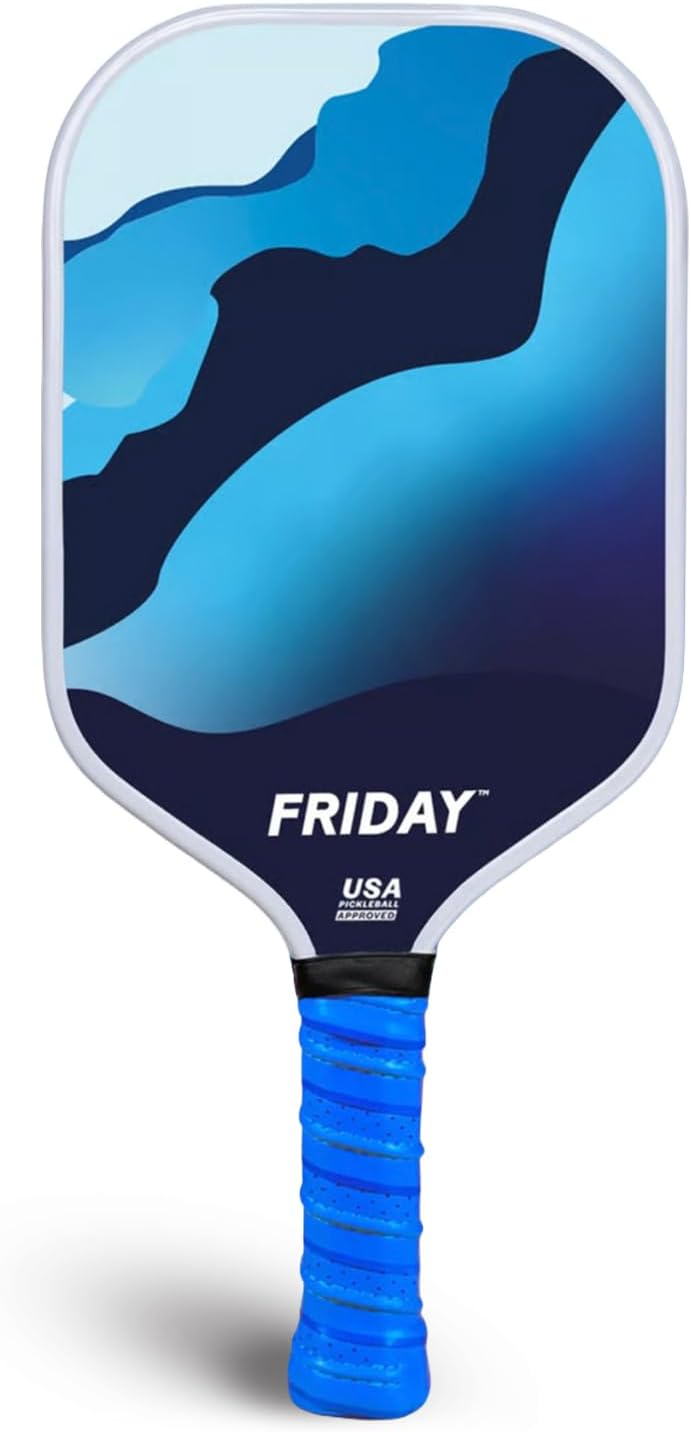 Best for Beginers Paddle 2025, USA Pickleball Approved, Durable Carbon Fiber, Honeycomb Core