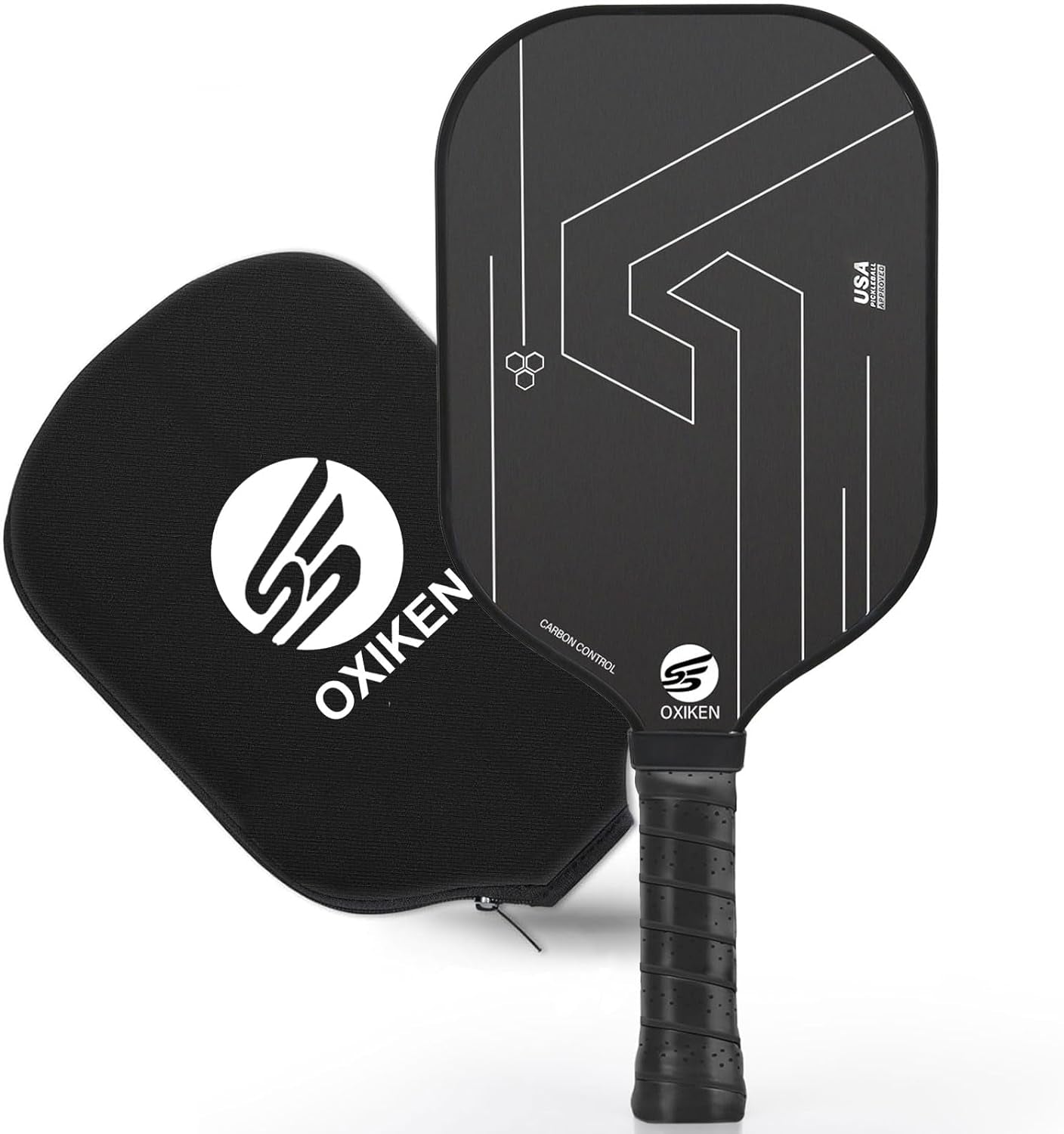 OXIKEN 10/13/16 Mm Pickleball Paddles 2024 USAPA Approved T700 Carbon Fiber Pickle Paddle (CFS)