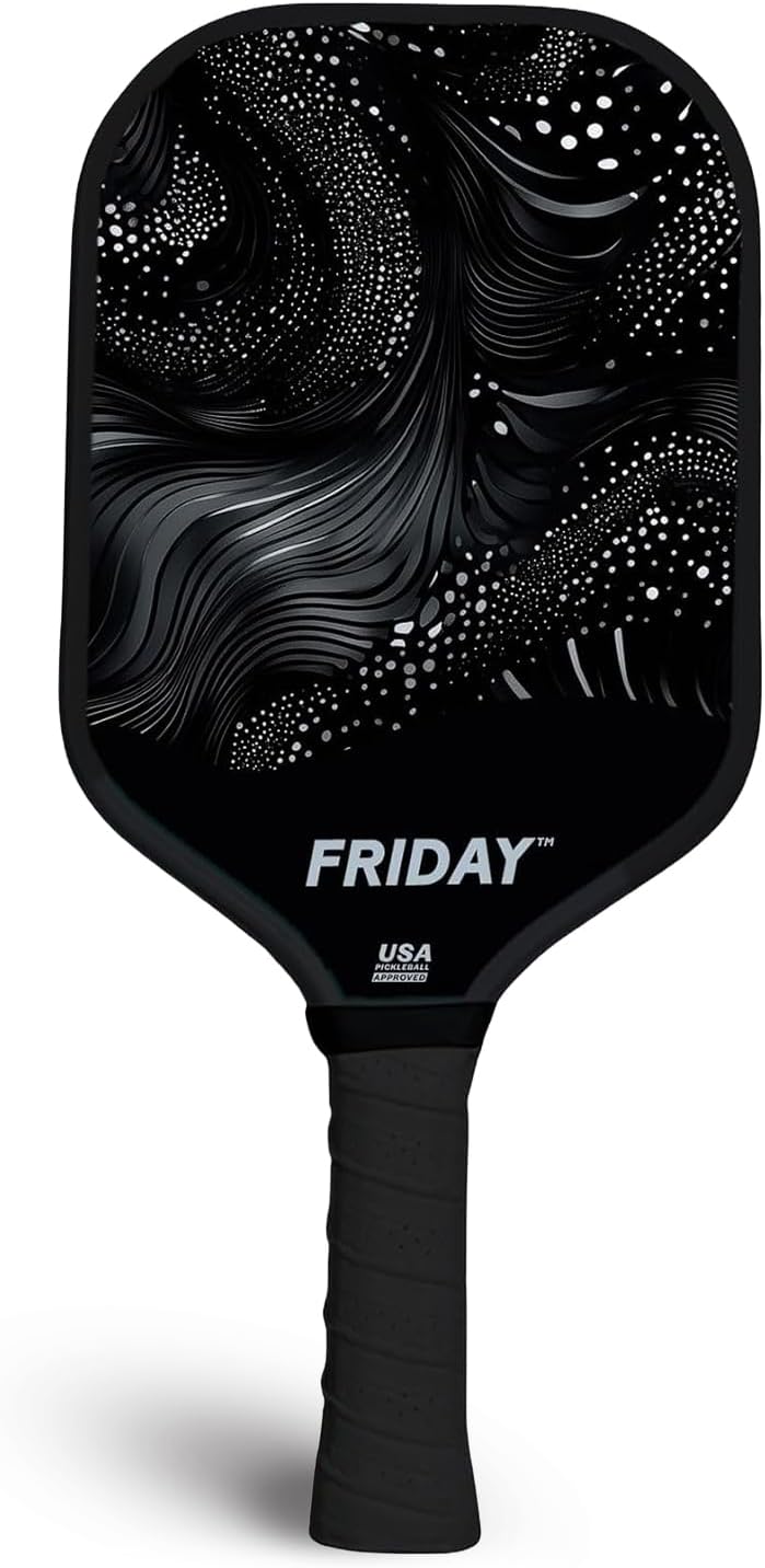 Best for Beginers Paddle 2025, USA Pickleball Approved, Durable Carbon Fiber, Honeycomb Core