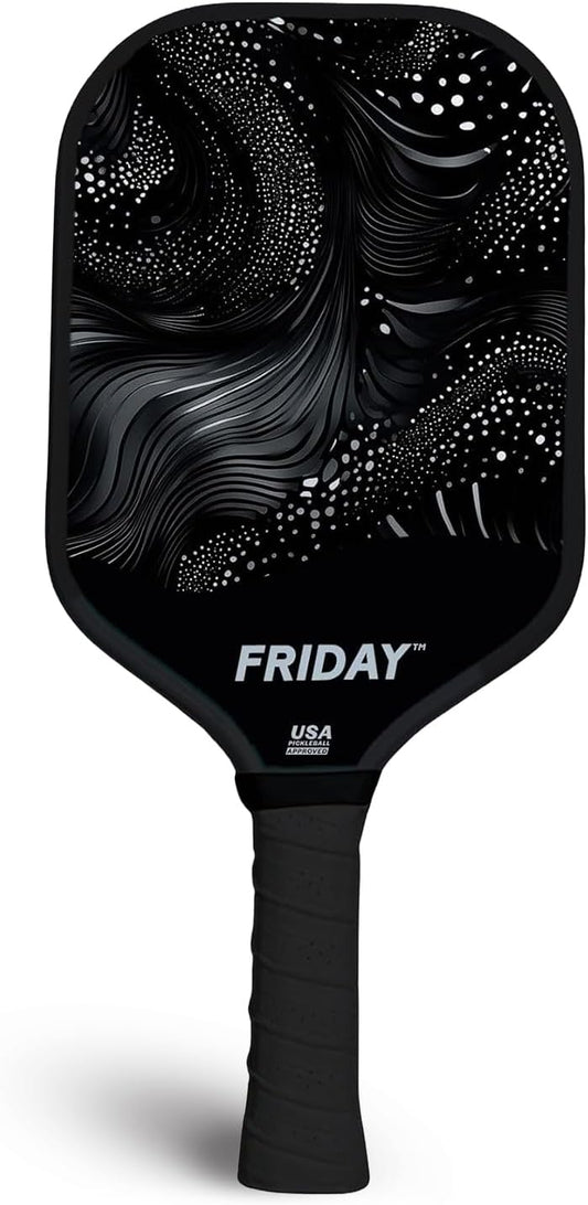 Best for Beginers Paddle 2025, USA Pickleball Approved, Durable Carbon Fiber, Honeycomb Core