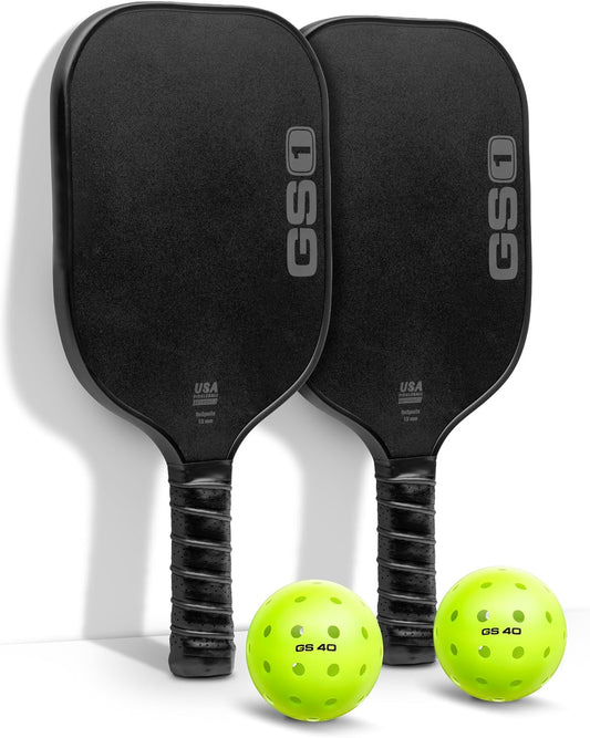 GS1 Pickleball Paddles - Single, 2 Pack, or 4 Pack - USAPA Approved Fiberglass Pickleball Paddles