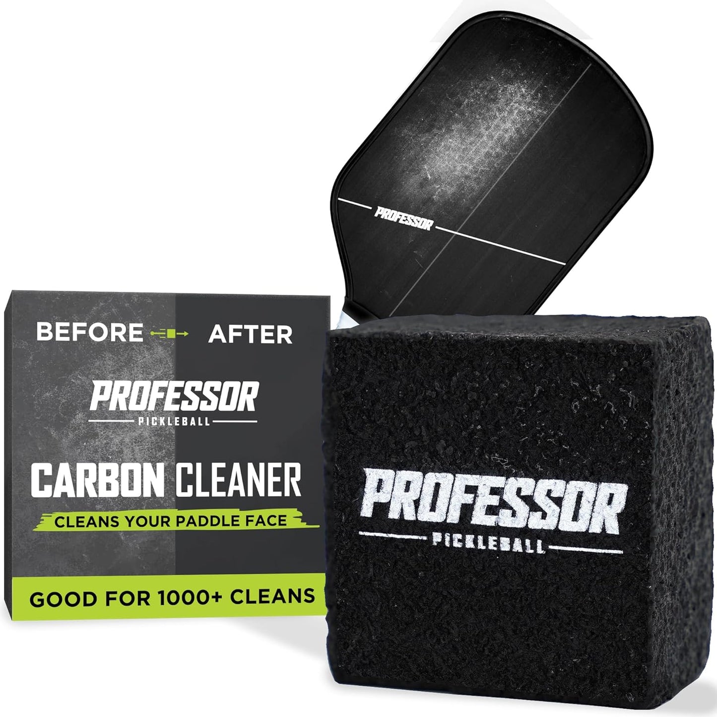 Carbon Cleaner, Premium Pickleball Paddle Eraser for Raw Carbon Fiber Paddles, Effortless Residue Removal, Quick & Effective