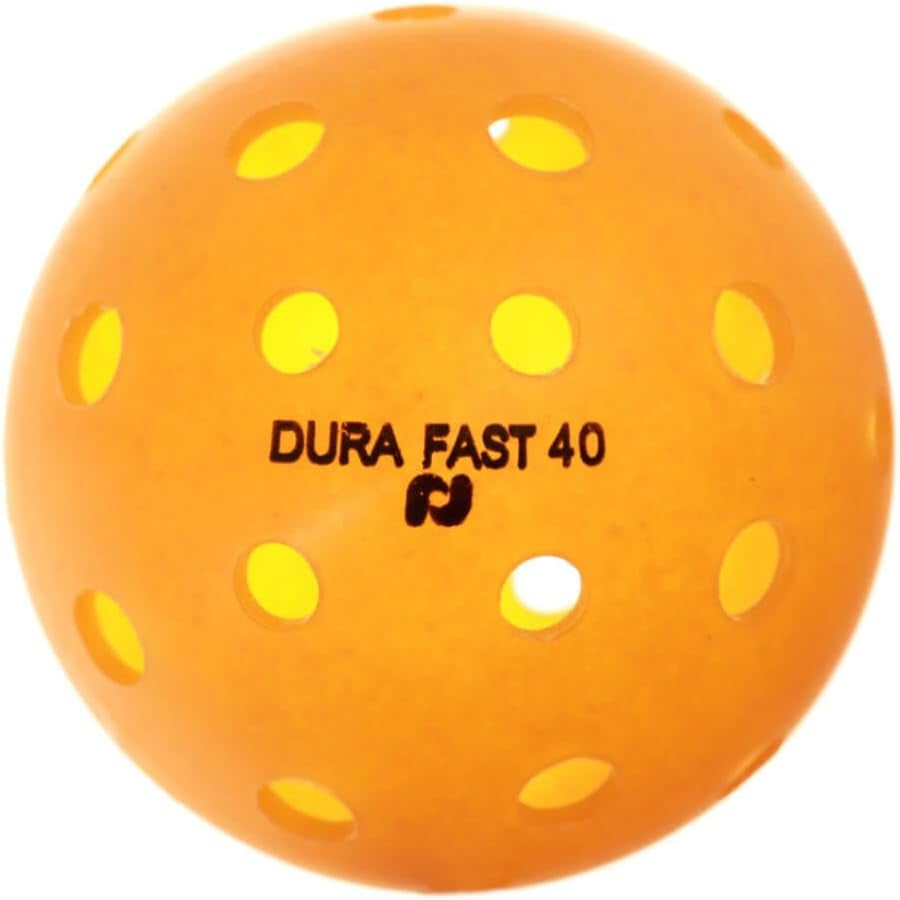 Dura Fast 40 Pickleballs | Outdoor Pickleball Balls | USAPA Approved and Sanctioned for Tournament Play