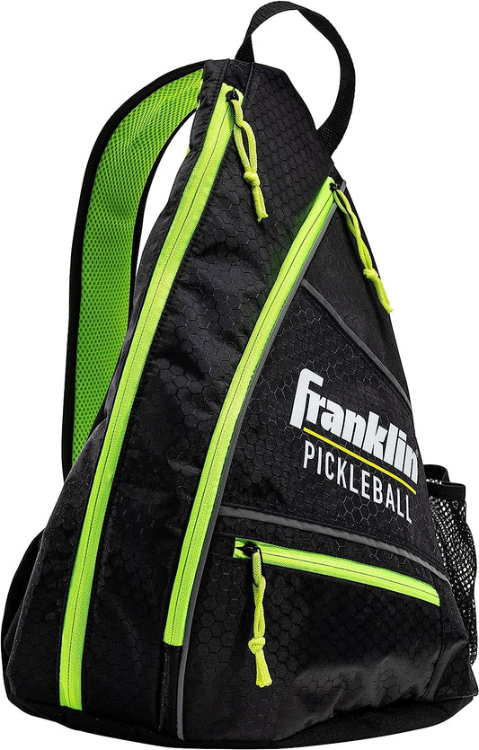Best Compact Pickleball Bag - Sling Bag Backpack for Gear + Equipment - Men + Women - Holds Paddles, Balls + Accessories