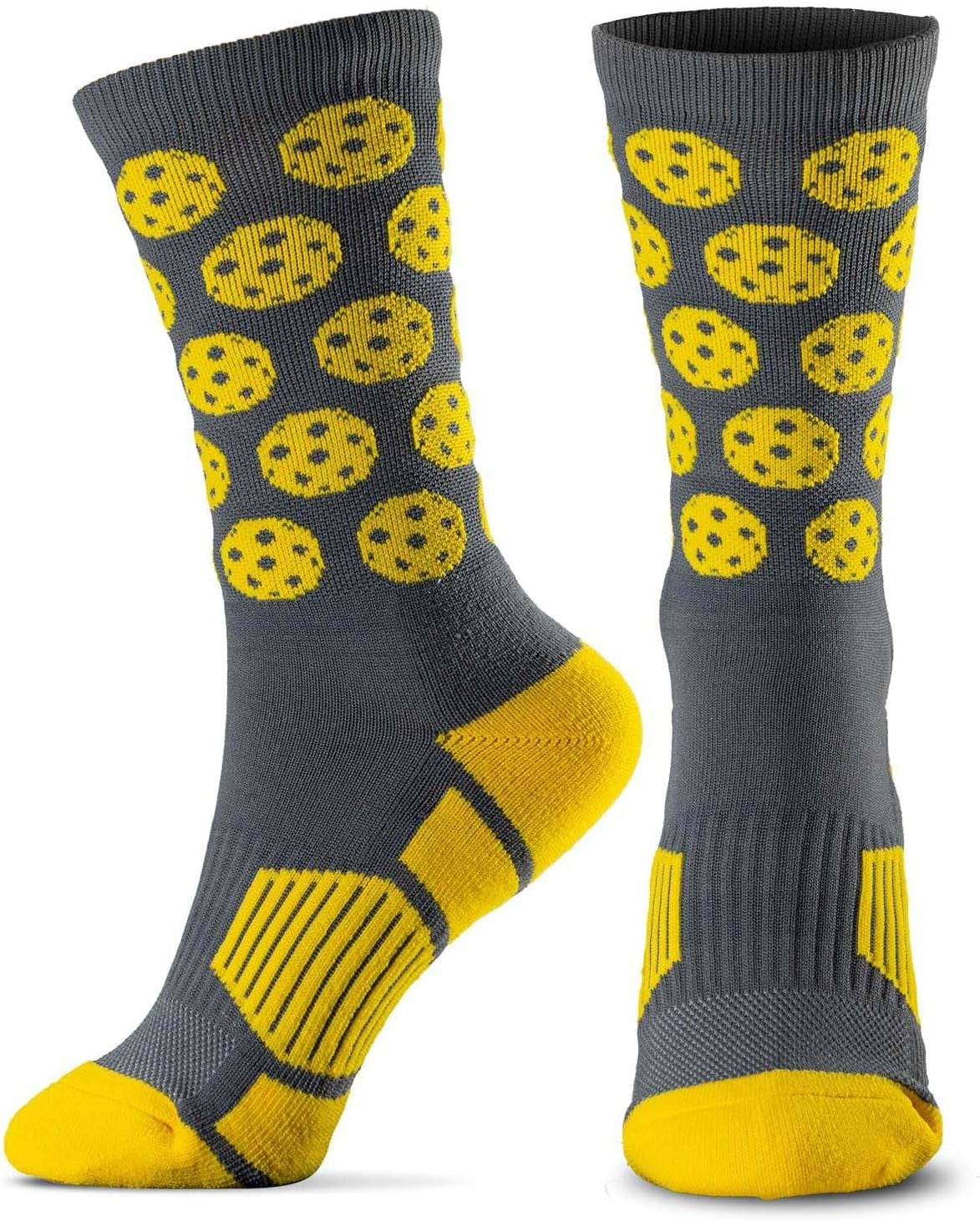 Pickleball Athletic Woven Mid-Calf Socks | Performance Socks for Pickleball