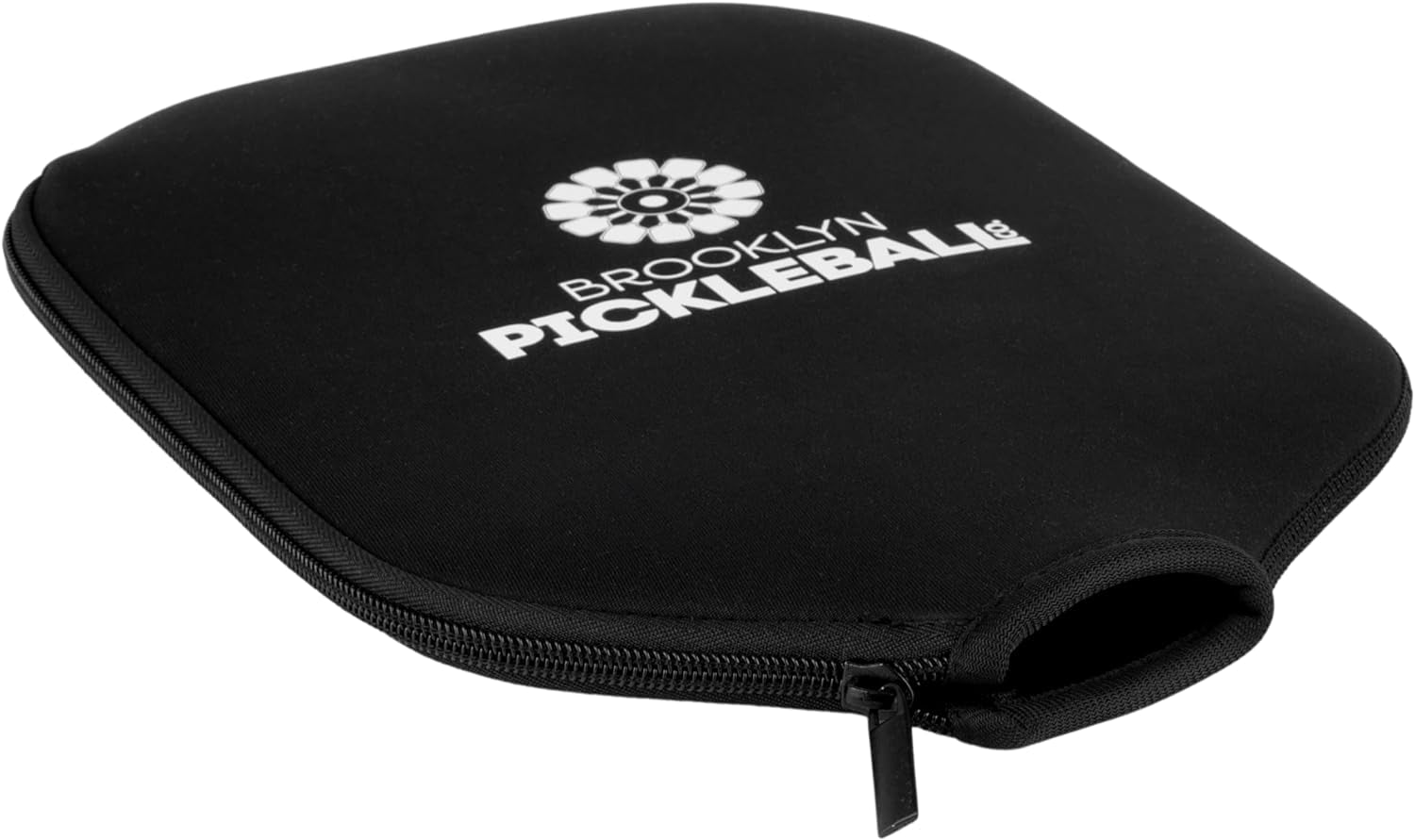 Brooklyn Pickleball Co | Cream Pickle Ball Paddle & Cover | Carbon Fiber | Honeycomb Core | Ribbed Non-Slip Cushion Grip