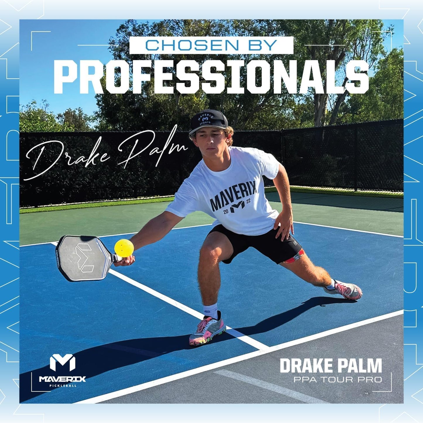 Professional Carbon Fiber Pickleball Paddle | Ultimate Power, Spin, and Control 