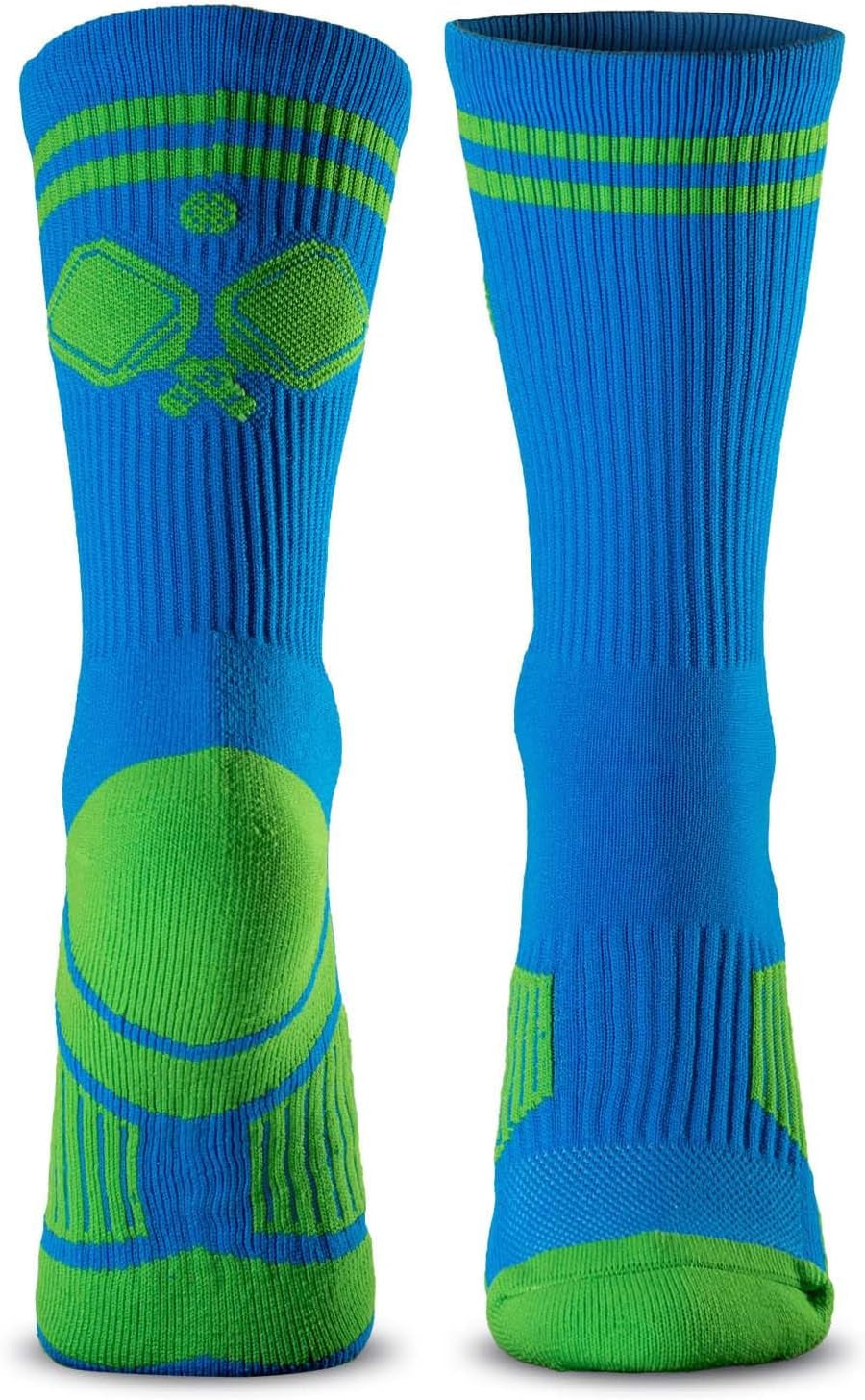 Pickleball Athletic Woven Mid-Calf Socks | Performance Socks for Pickleball