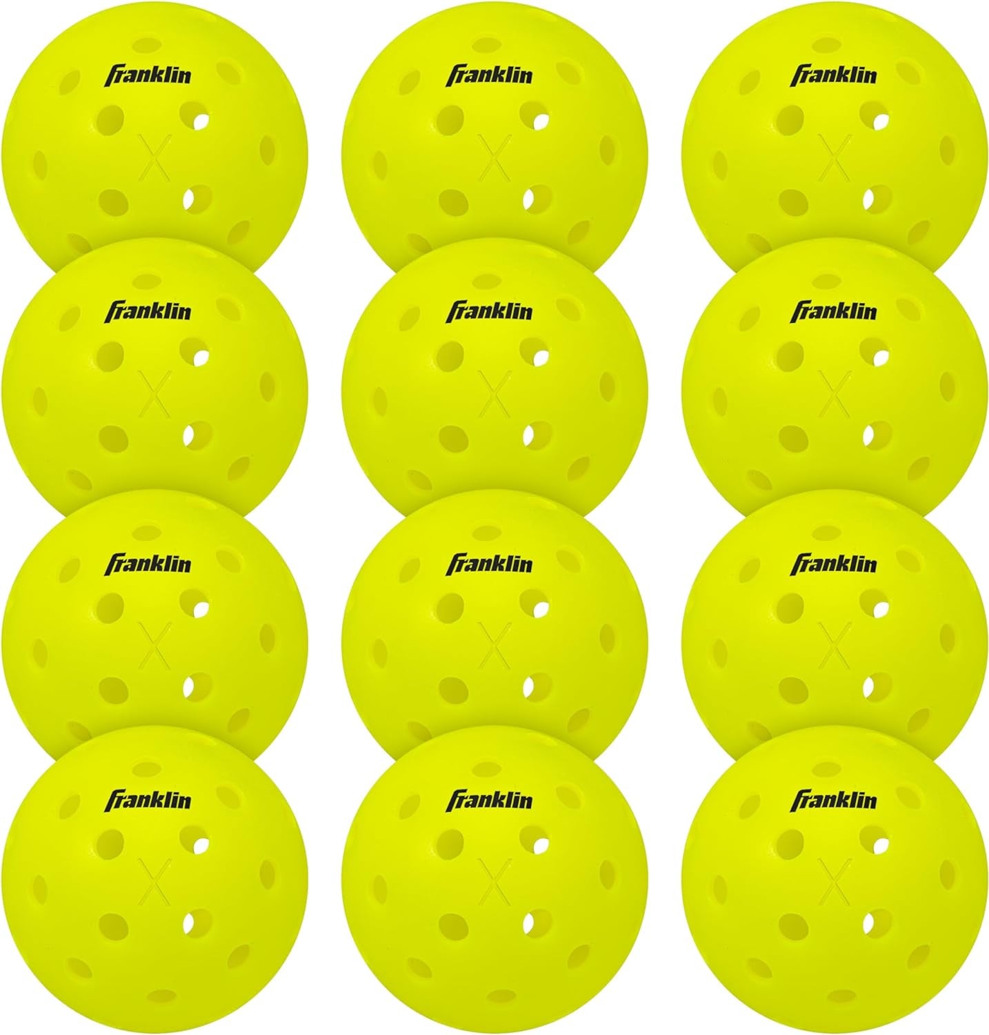 Outdoor Pickleballs - X-40 Pickleball Balls - USA Pickleball (USAPA) Approved - Official US Open Ball