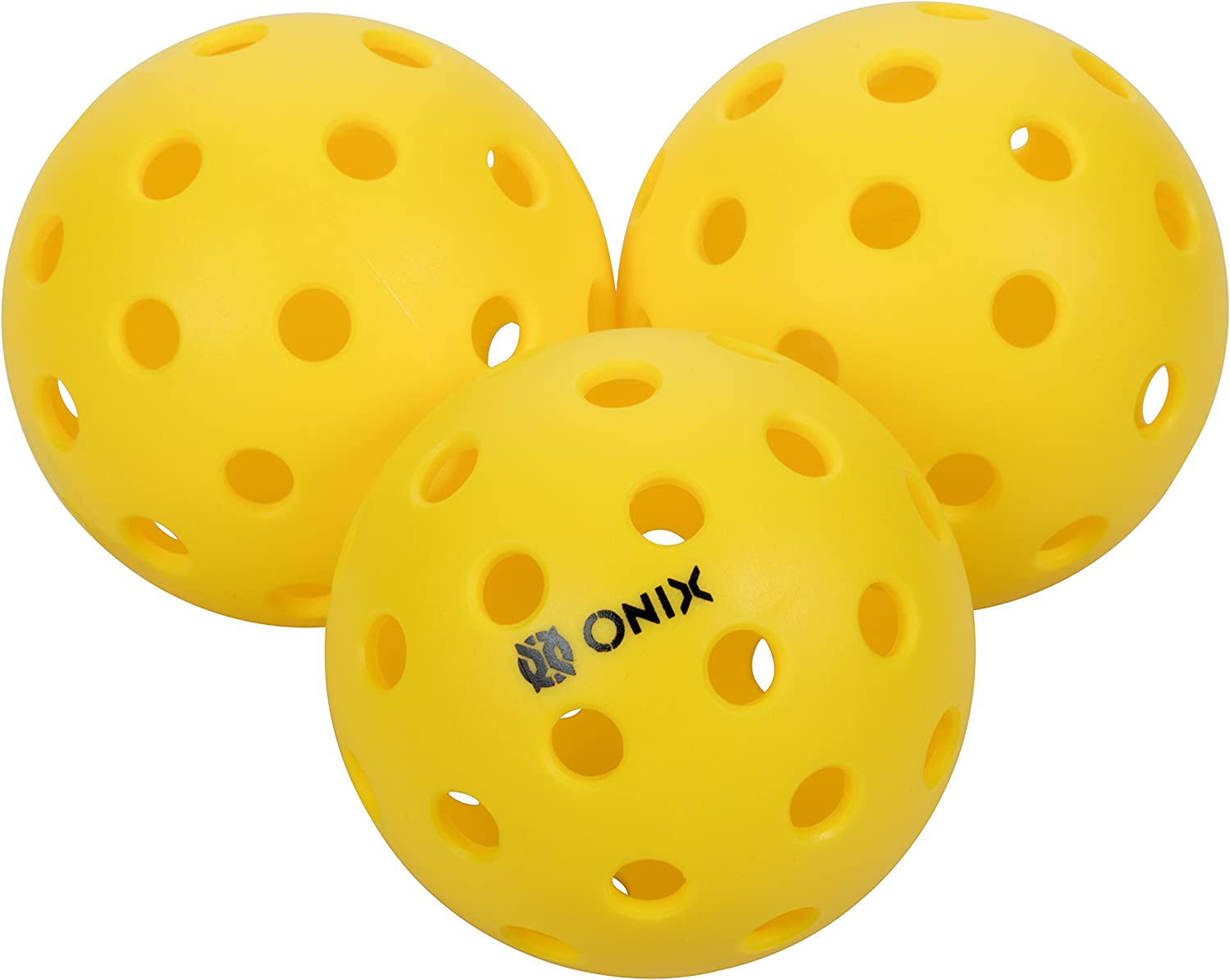 Pure 2 Outdoor Pickleball Balls Exceptional Durability Strong Construction and Optimal Rebound and Flight.