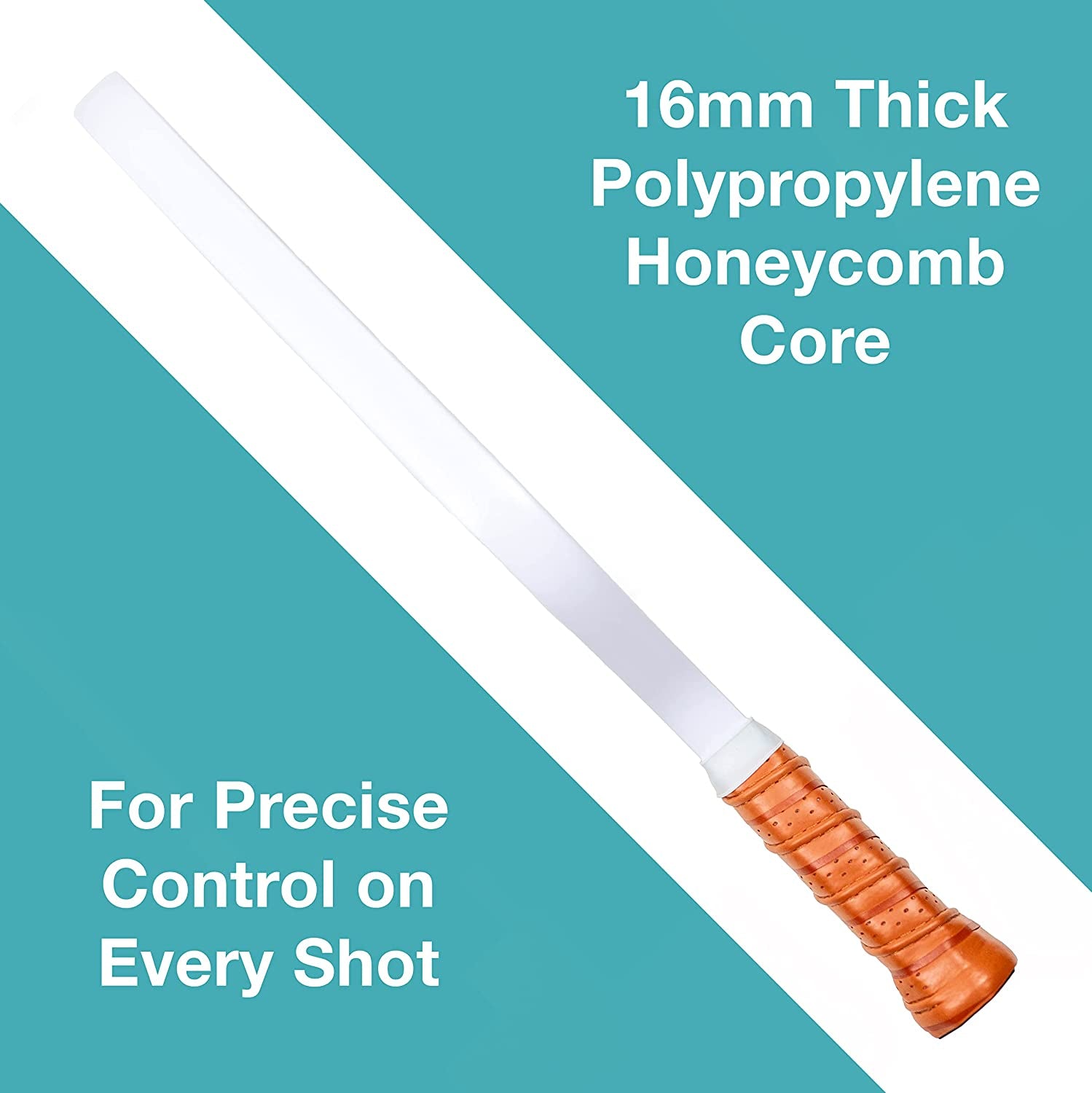 Performance Pickleball Paddle - a Fiberglass Face and 16Mm Thick Honeycomb Core for Precise Control on Every Shot