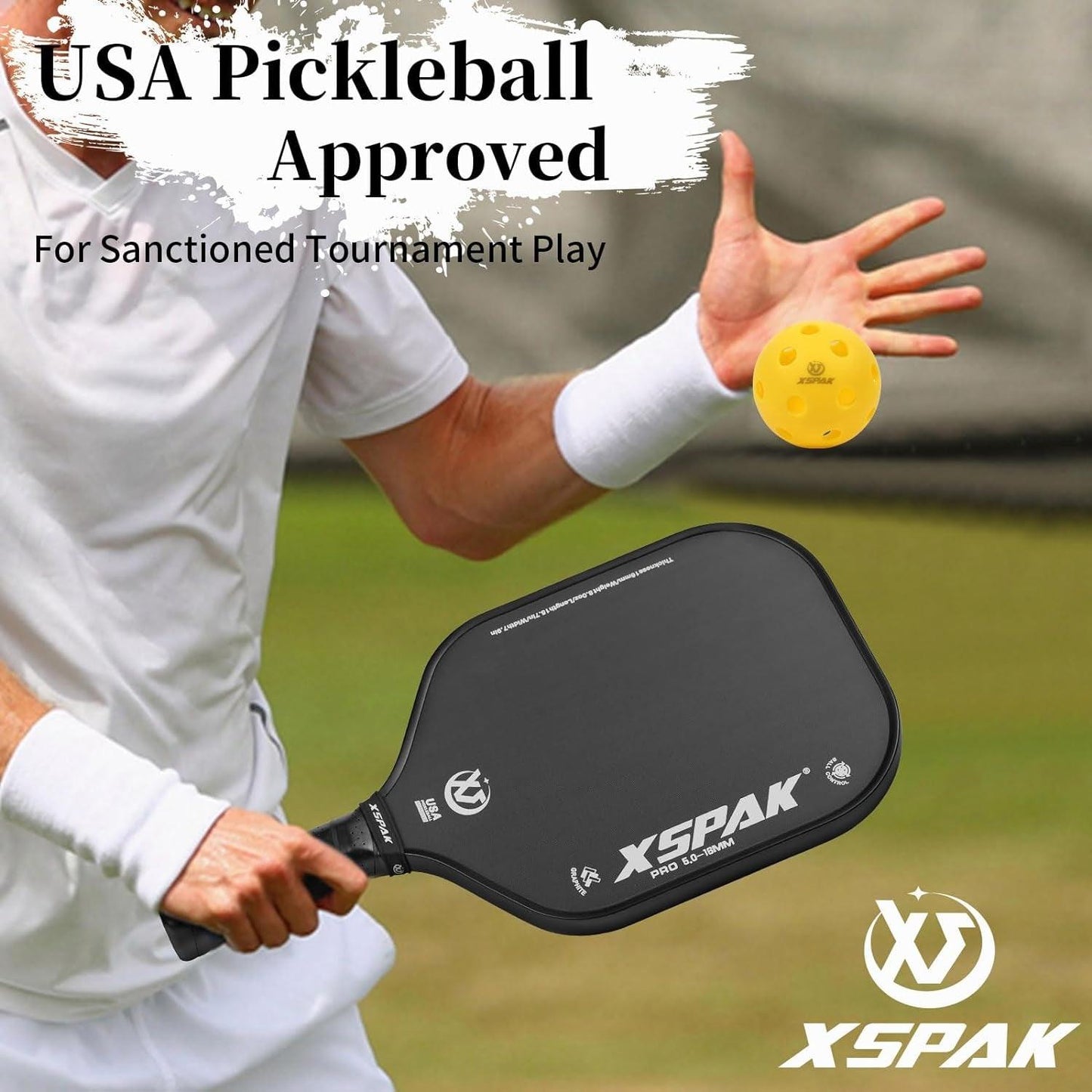 Carbon Fiber Pickleball Paddle - Tournament Edition - setpickleball