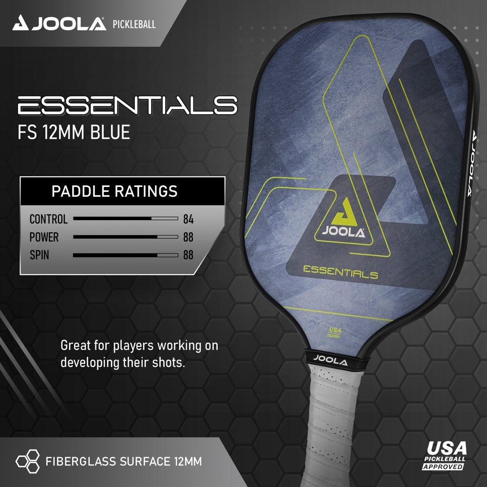 Essentials Pickleball Paddle, Blue, 8.2Oz Weight USAPA Approved - setpickleball