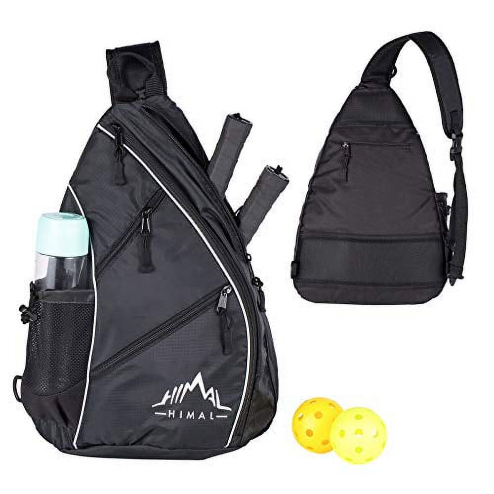 Pickleball Bag- Adjustable Pickleball,Tennis,Racketball Sling Bag