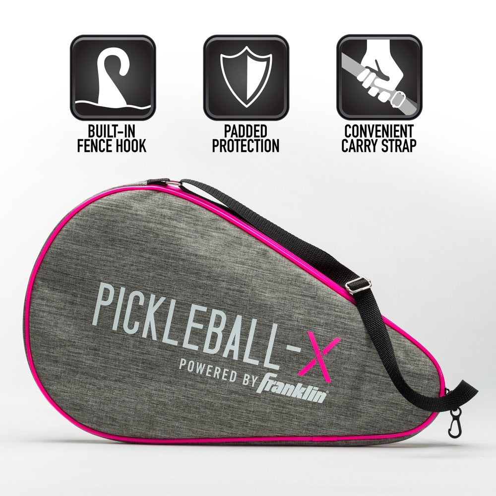 Pickleball Single Paddle Carry Bag - Pink