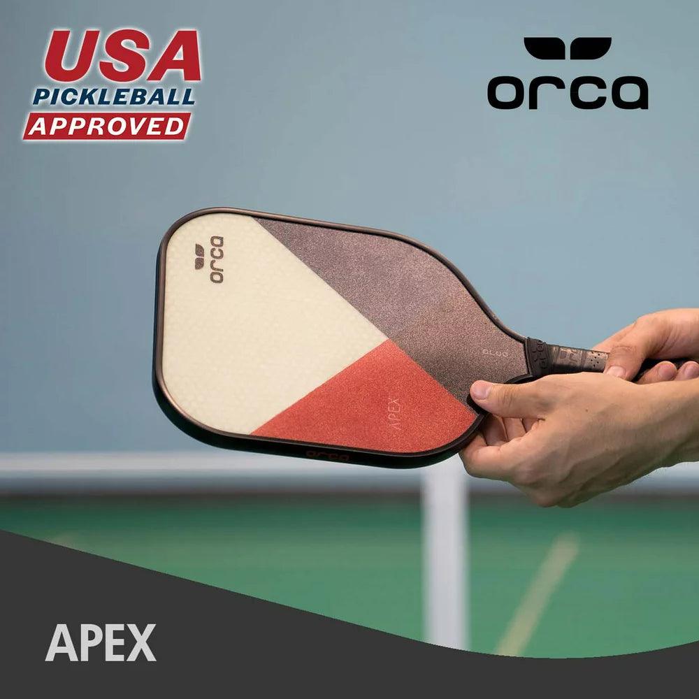 Apex Polymer Honeycomb Pickleball Paddle with Carry Bag, 7.6Oz - setpickleball