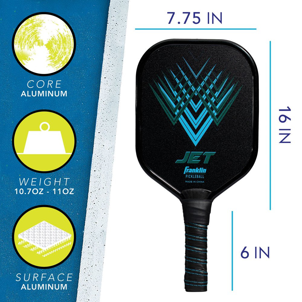 Pickleball Paddle - Aluminum - Jet - Blue - USAPA Approved