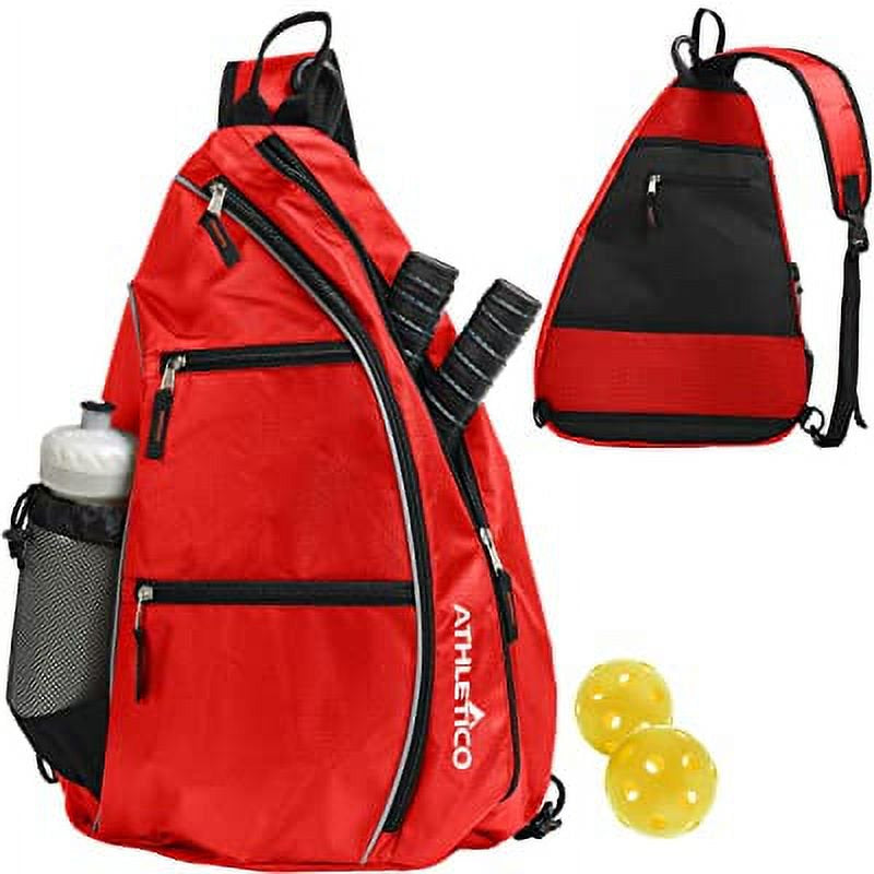 Sling Bag Crossbody Backpack for Pickleball, Tennis