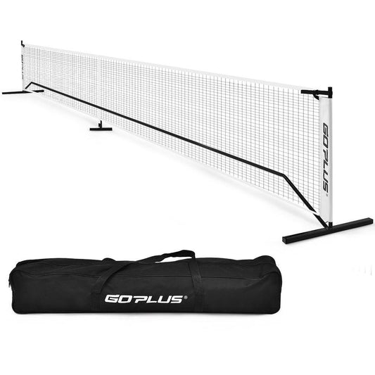 Goplus 22Ft Portable Pickleball Net Set System W/Carry Bag Indoor Outdoor Game - setpickleball