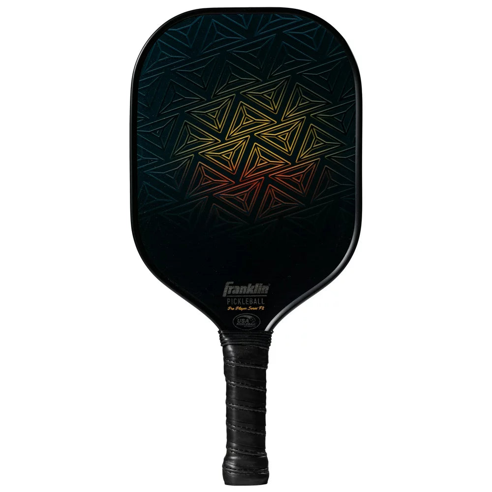 Pro Player Carbon Fiber Pickleball Paddle - USA Pickleball Approved- Black