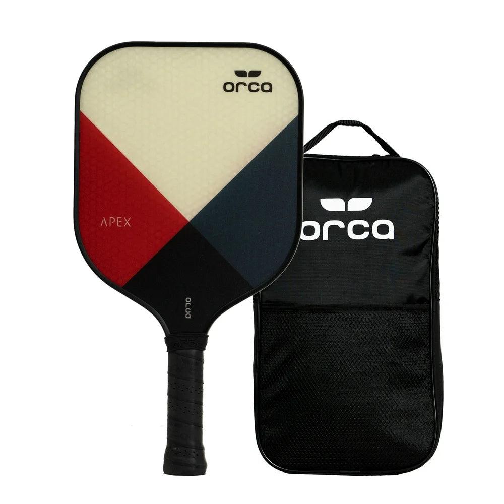 Apex Polymer Honeycomb Pickleball Paddle with Carry Bag, 7.6Oz - setpickleball