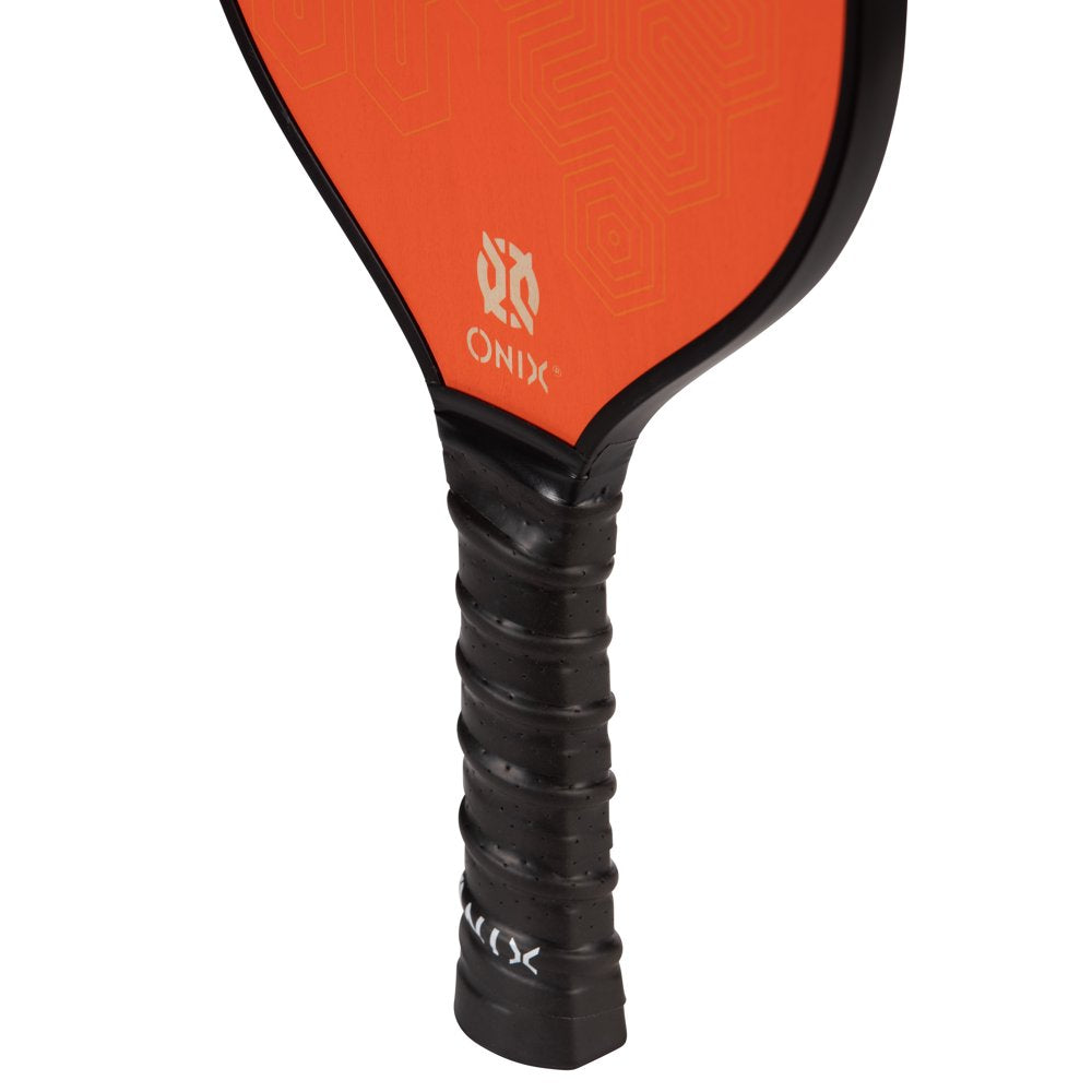 V2 Pickleball Paddle, Orange, Baltic Birch Wood