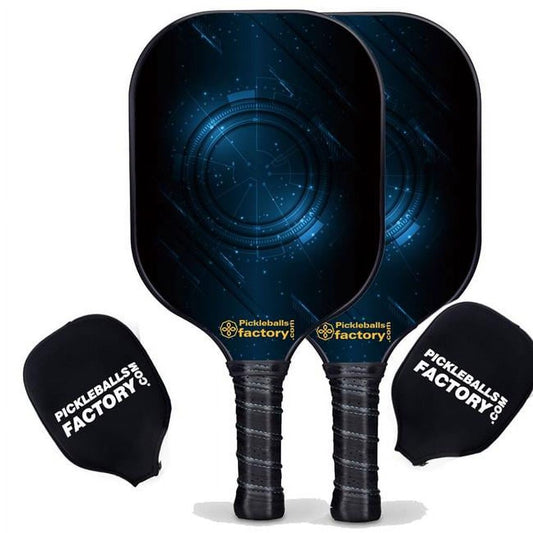 Pickleball Starter Set - Technology Custom Pickleball Paddle, Home Pickleball Set, Carbonfiber Graphite