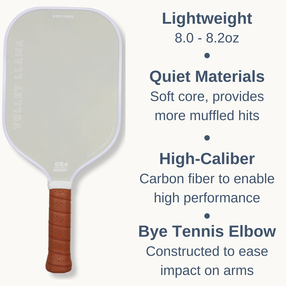 Intermediate Carbon Fiber and Polypropylene Honeycomb Core Pickleball Paddle - setpickleball