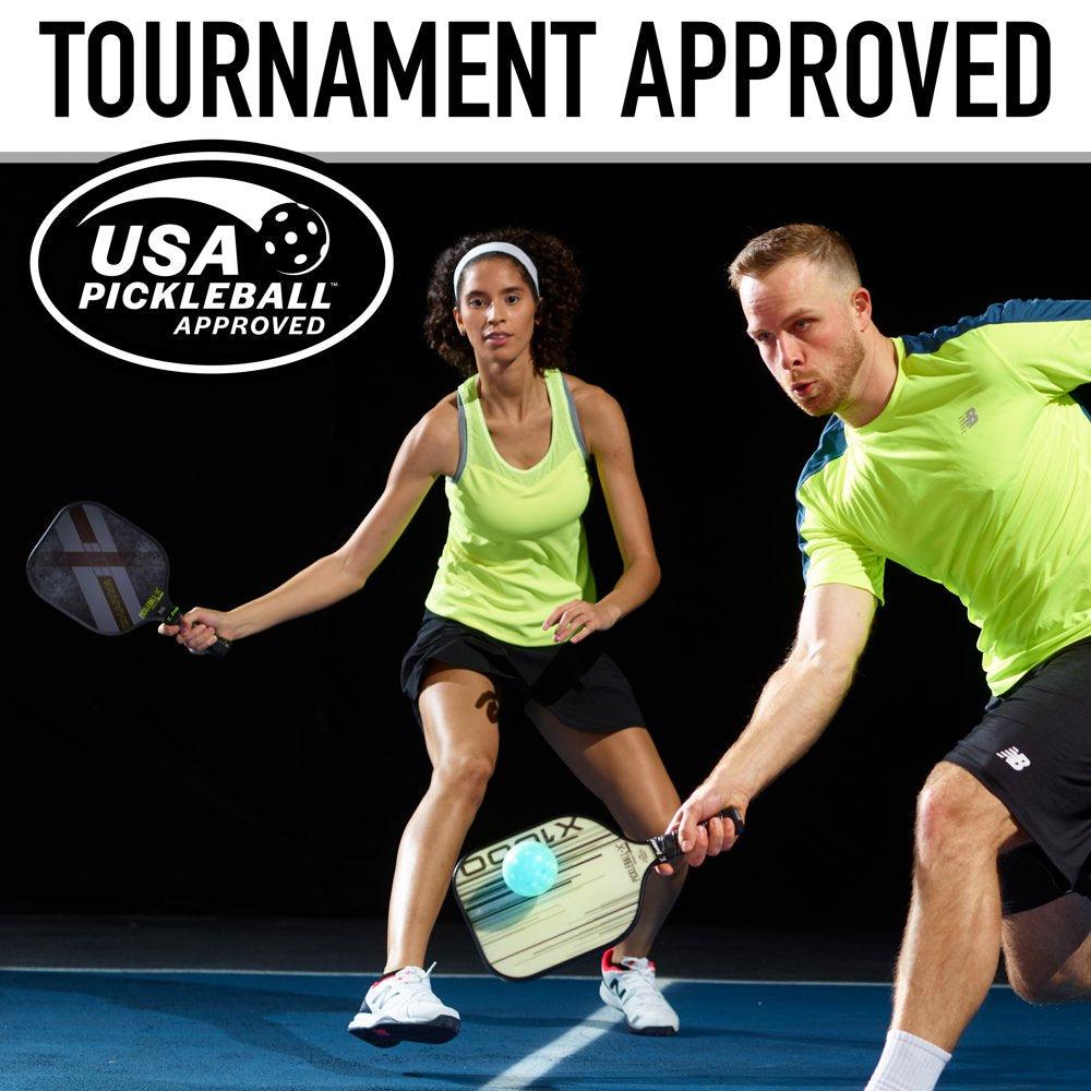 Indoor Pickleballs - 3 Ball Pack - Blue - USA Pickleball Approved - setpickleball