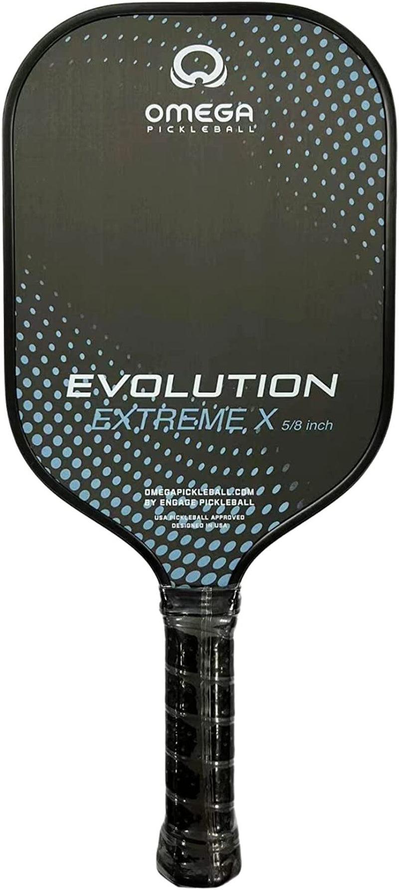 Evolution Extreme X Pickleball Paddle - Pickleball Paddles with Thick Polymer Core - setpickleball