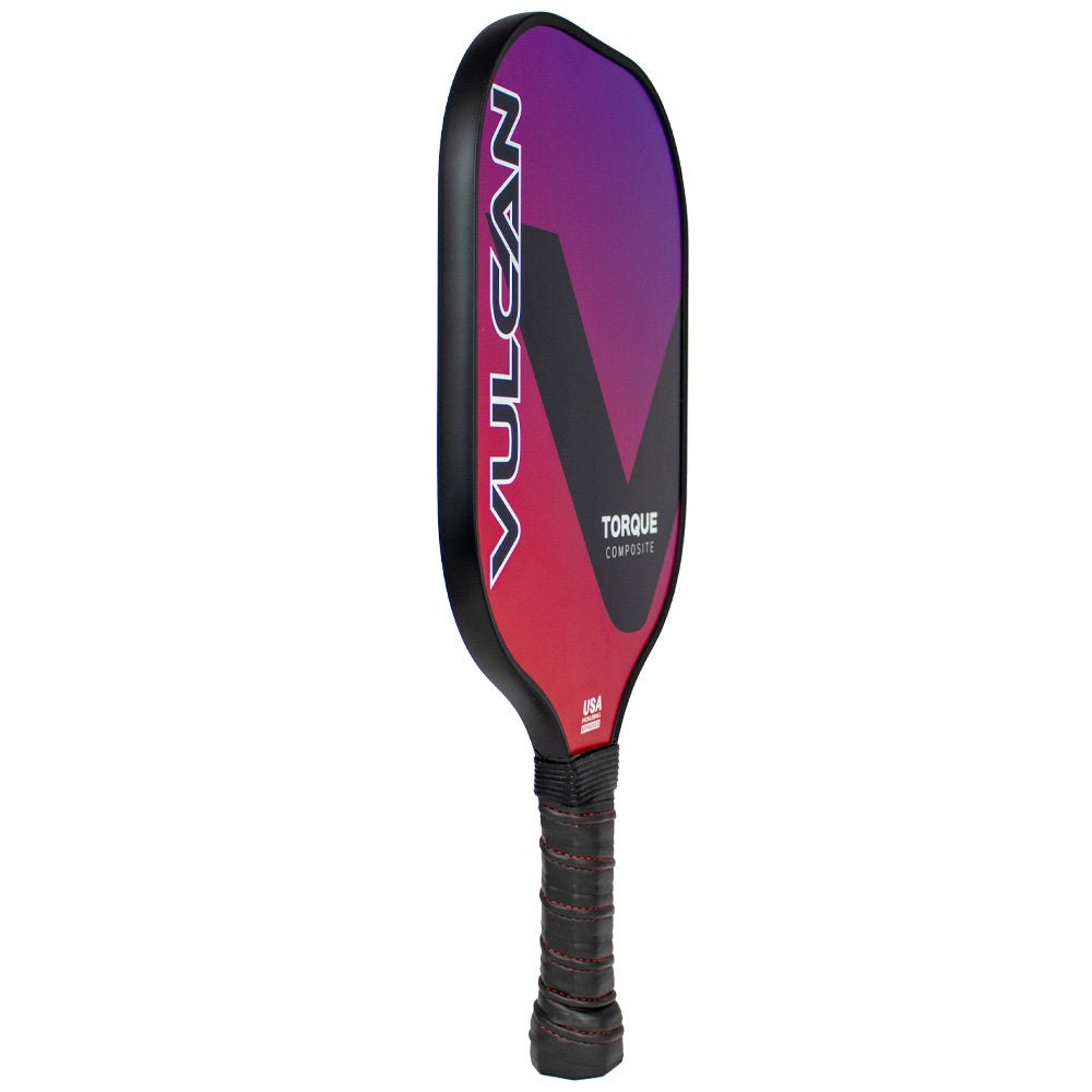 Professional title: Vulcan Torque Composite Pickleball Paddle - Red/Blue