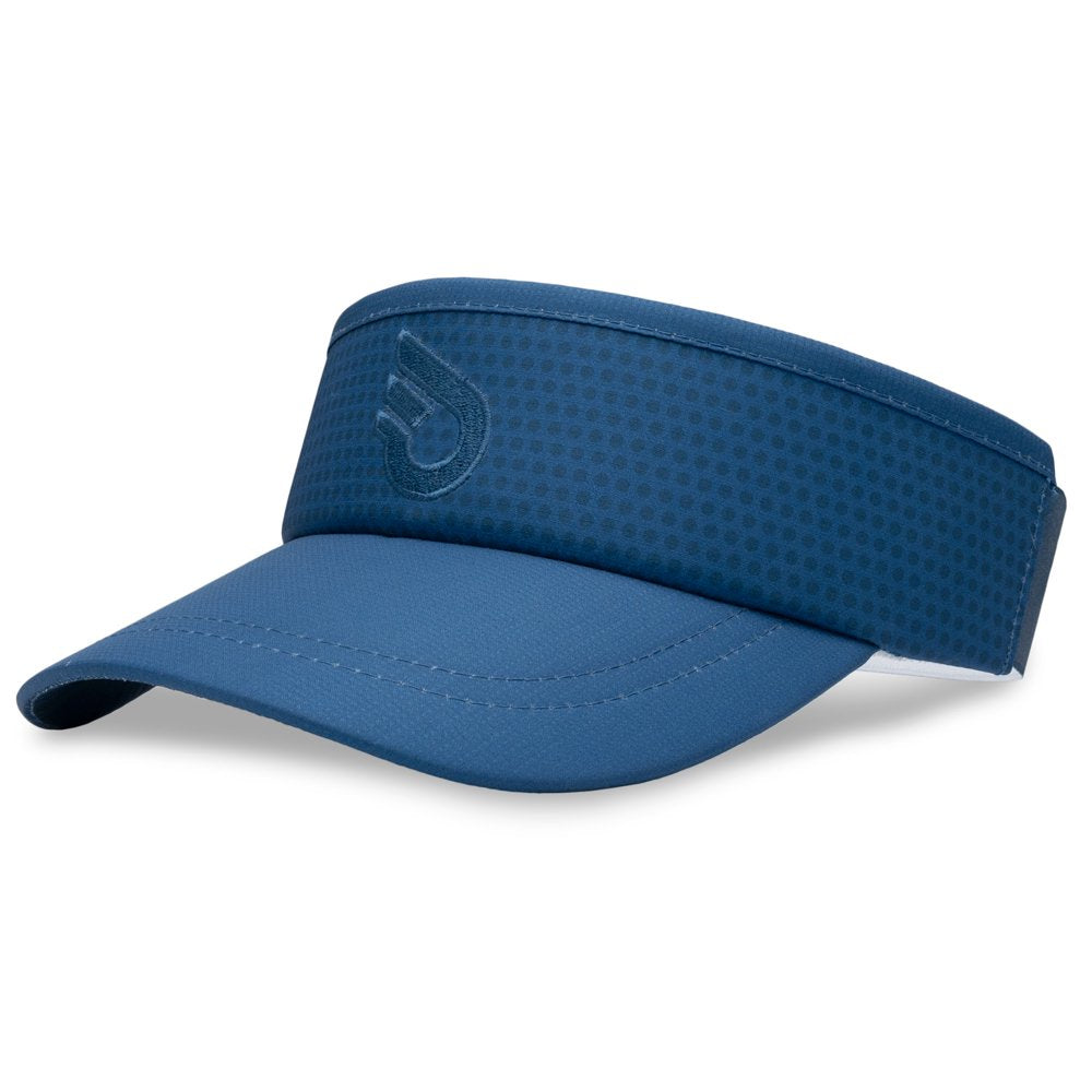 Unisex Lightweight Performance Pickleball Running Sun Visor, Dots Seaway