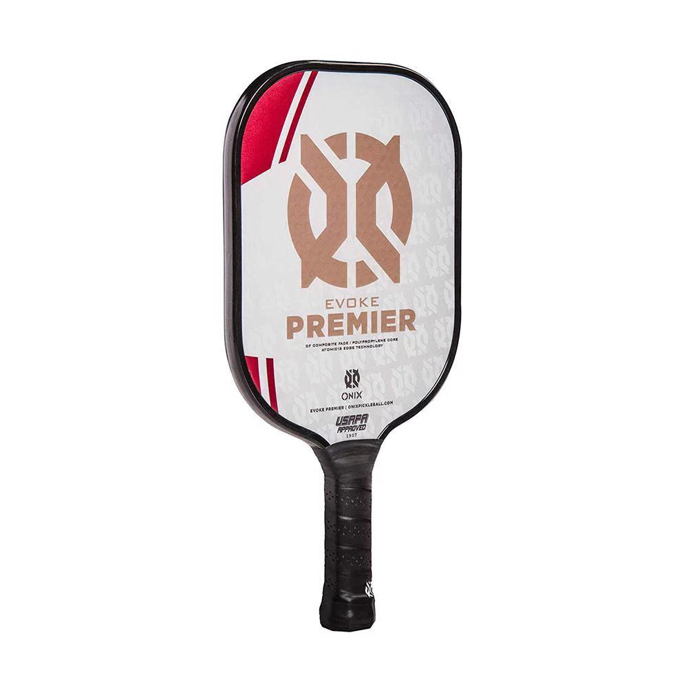 Evoke Premier Pickleball Paddle, Red