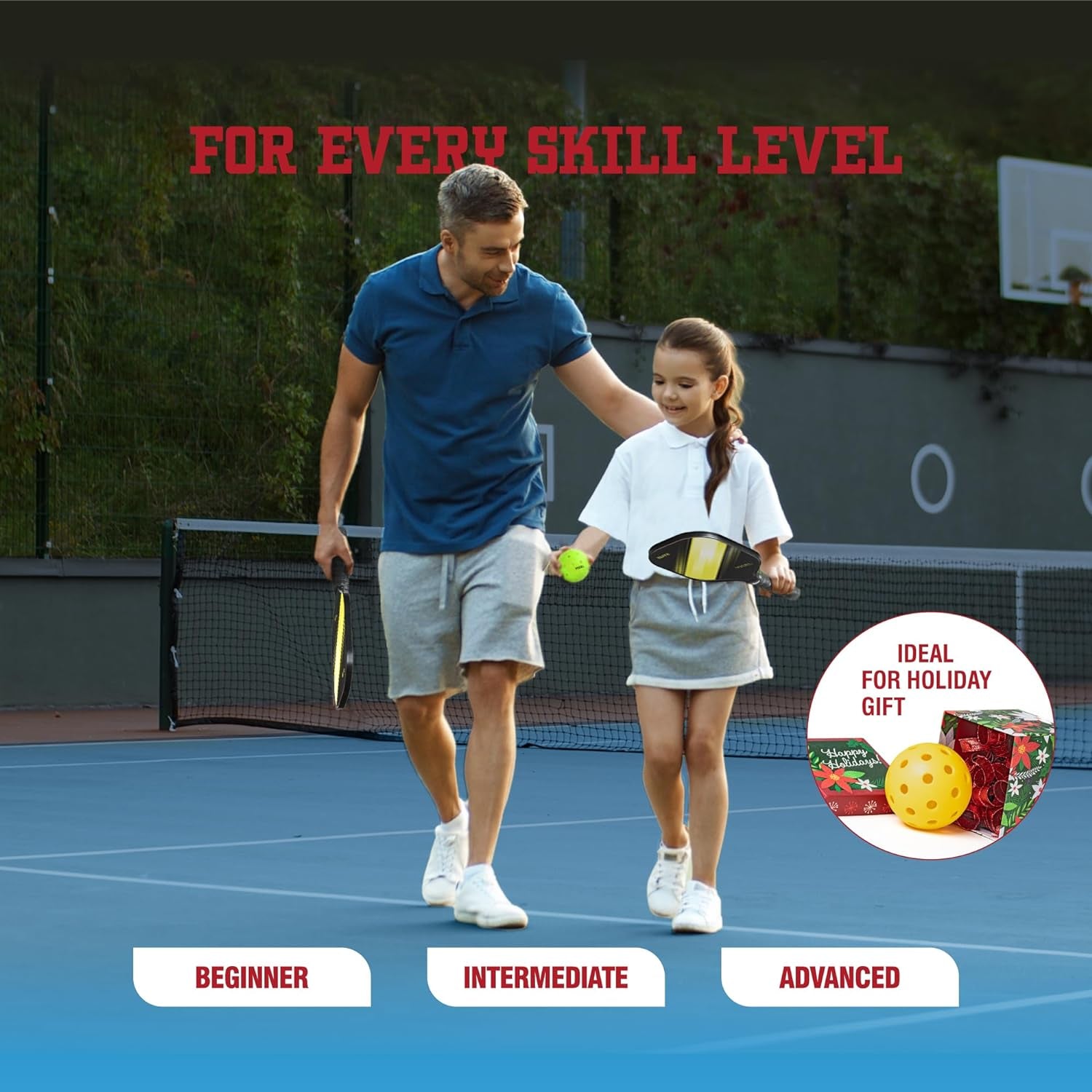 Premium Outdoor Pickleball Balls Set of 4-12, USAPA Approved Tournament and Competition Play, Perfectly Balanced