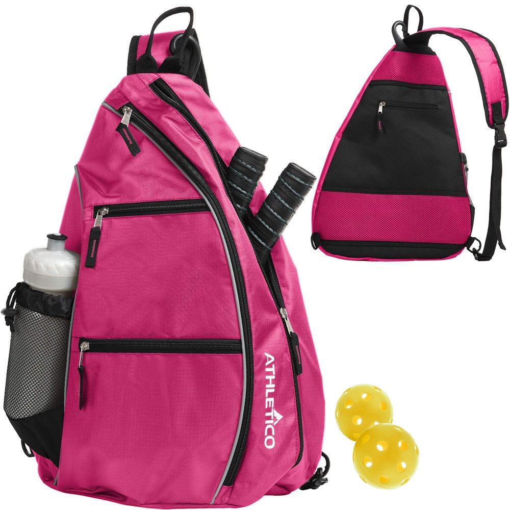 Sling Bag Crossbody Backpack for Pickleball, Tennis