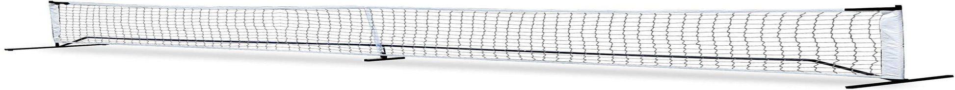 22FT Portable Pickle Ball Net Soccer Tennis Net Game Set System with Metal Frame Stand and Carrying Bag - setpickleball