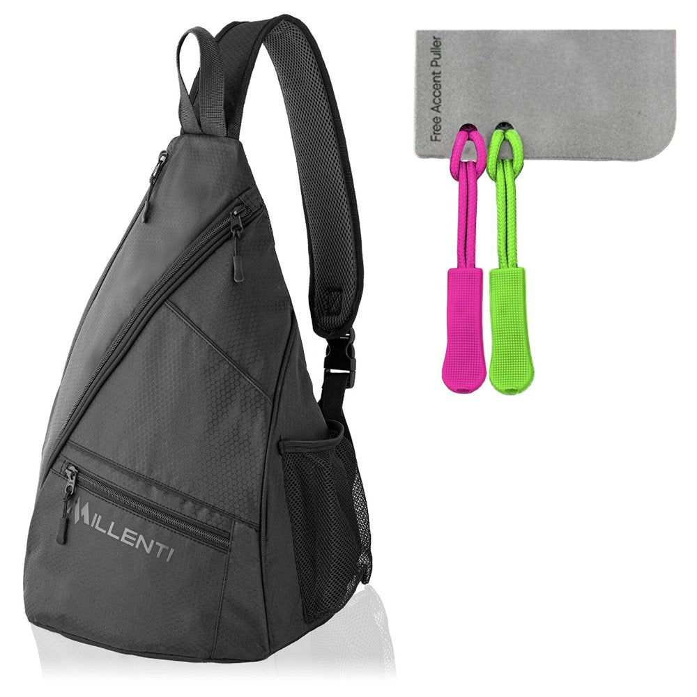 Sling Bag Crossbody Backpack - Lightweight Pickleball bag